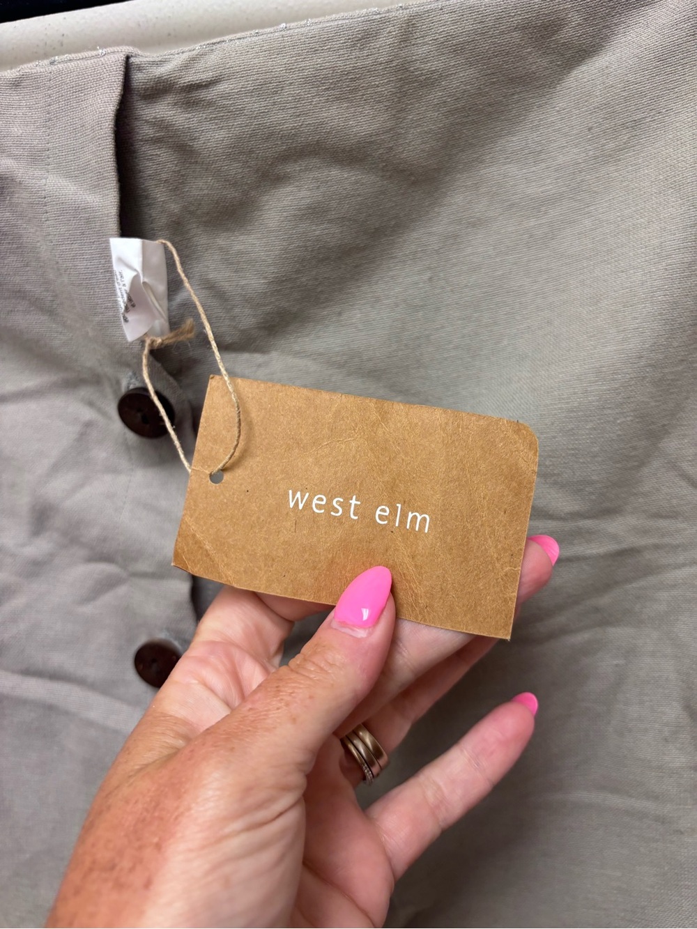 NWT West Elm Euro Pillow Sham - Picture 8 of 9